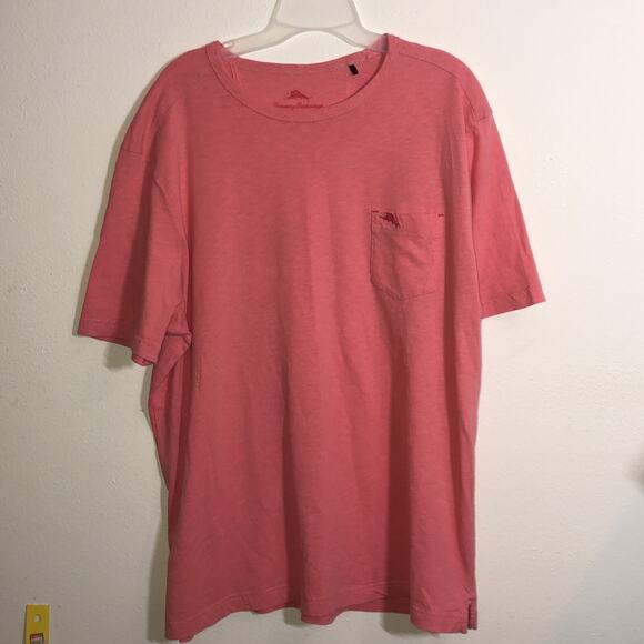 Tommy Bahama Men's X Large Tee Bali Beach Pink Confetti Casual Staple T shirt - Picture 4 of 7
